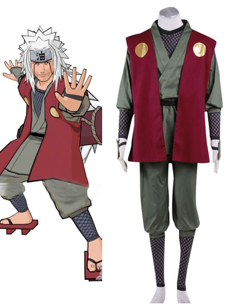 Naruto Jiraiya Cosplay Costume